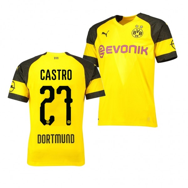 Men's Borussia Dortmund Replica GonzaLoicastro Jersey Home