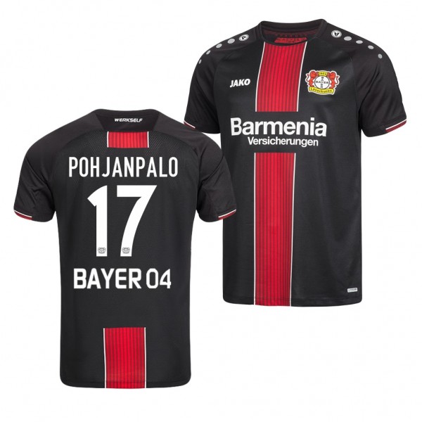 Men's Bayer Leverkusen Home Joel Pohjanpalo Jersey
