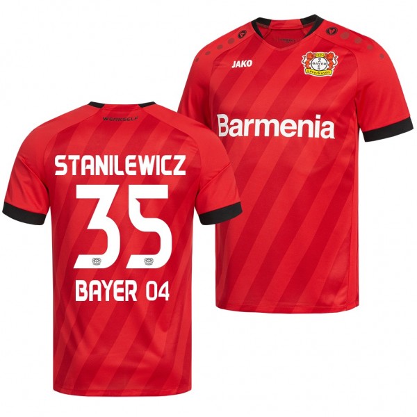 Men's Bayer Leverkusen Adrian Stanilewicz Home Jersey