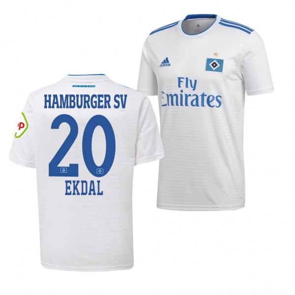 Men's Hamburger SV #20 Albin Ekdal Jersey