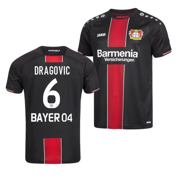 Men's Bayer Leverkusen Home Aleksandar Dragovic Jersey