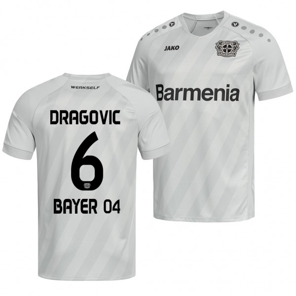 Men's Bayer Leverkusen Aleksandar Dragovic Jersey Third 19-20 White