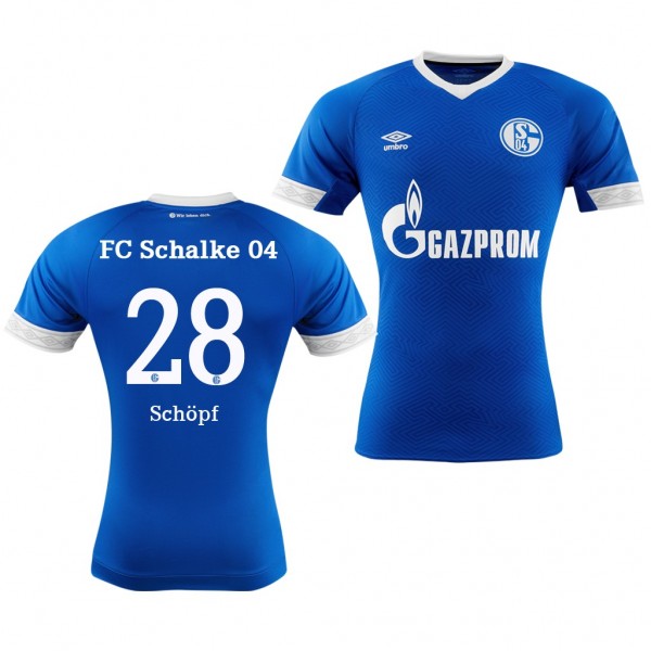Men's Schalke 04 Home Alessandro Schopf Jersey