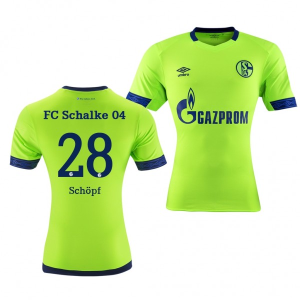 Men's Third Schalke 04 Alessandro Schopf Jersey