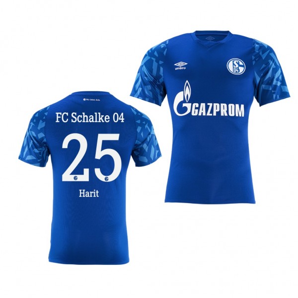 Men's Schalke 04 Amine Harit 19-20 Home Jersey