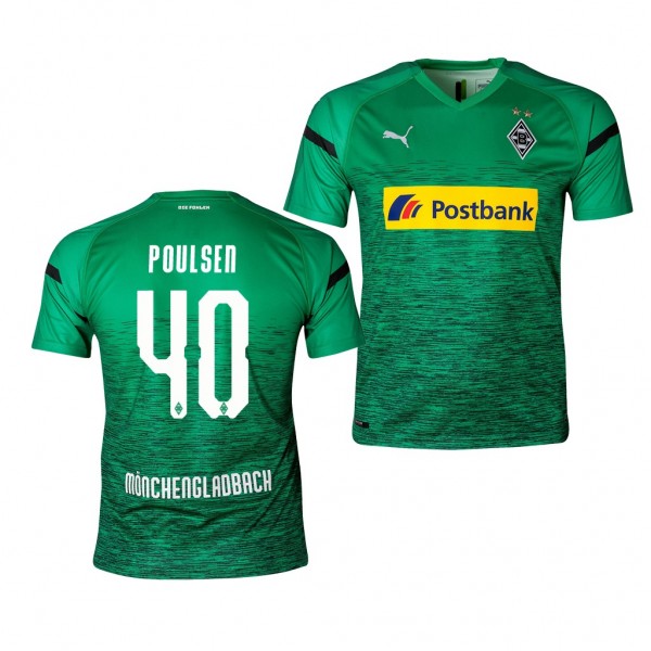 Men's Third Borussia Monchengladbach Andreas Poulsen Jersey