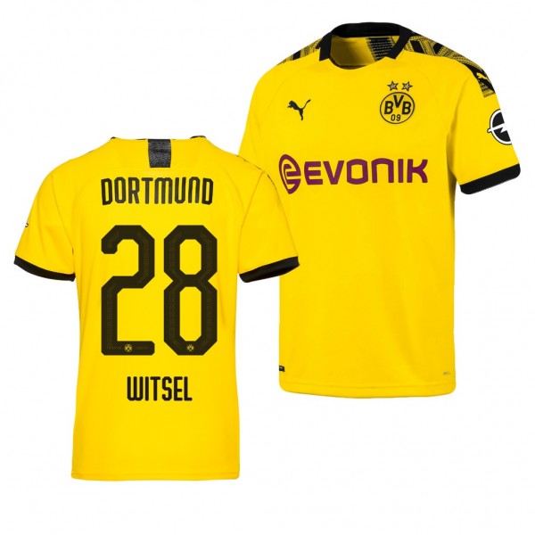 Men's Borussia Dortmund Axel Witsel Jersey 19-20 Home
