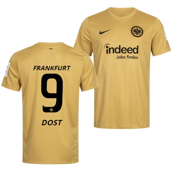 Men's Eintracht Frankfurt Bas Dost Jersey Third 19-20 Alternate