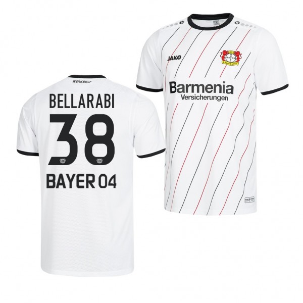 Men's Bayer Leverkusen Karim Bellarabi Away White Jersey