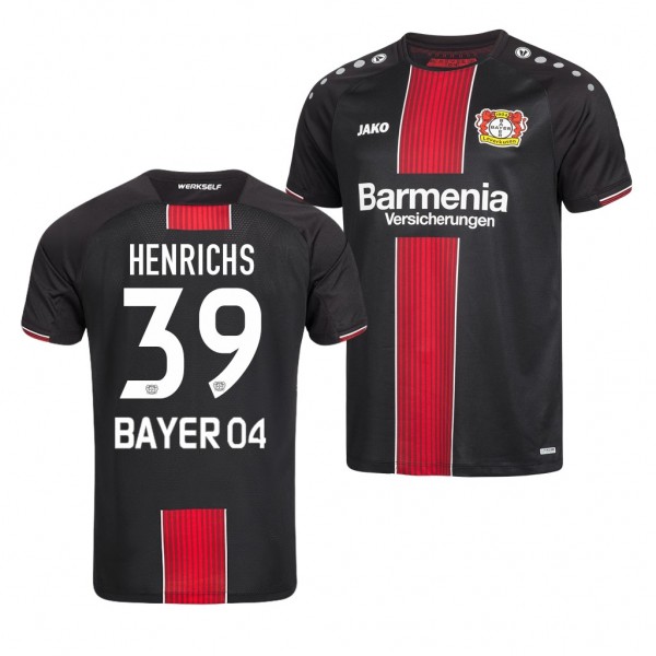 Men's Bayer Leverkusen Home Benjamin Henrichs Jersey