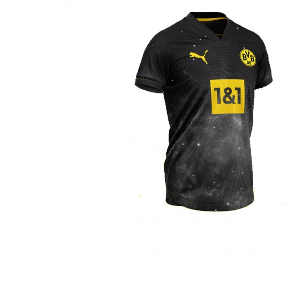 Men's Borussia Dortmund Away Jersey Black 2021-22