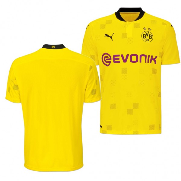 Men's Borussia Dortmund BVB CUP Jersey Yellow