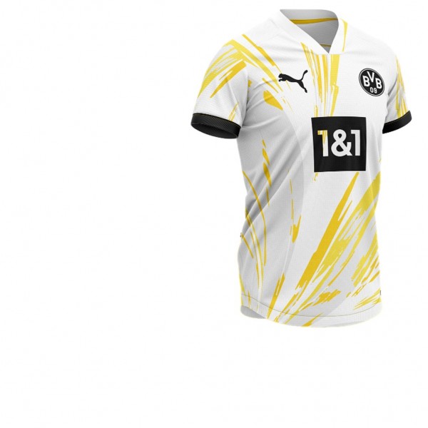 Men's Borussia Dortmund Third Jersey White 2021-22
