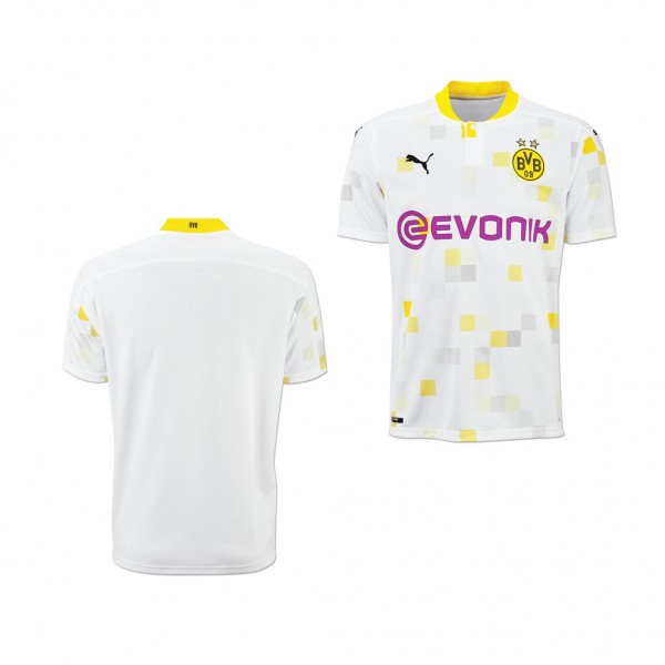 Men's Borussia Dortmund Third Jersey White
