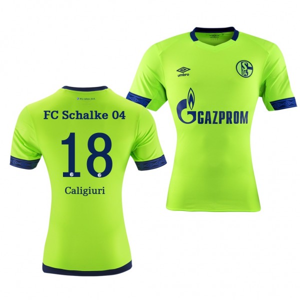 Men's Third Schalke 04 Daniel Caligiuri Jersey