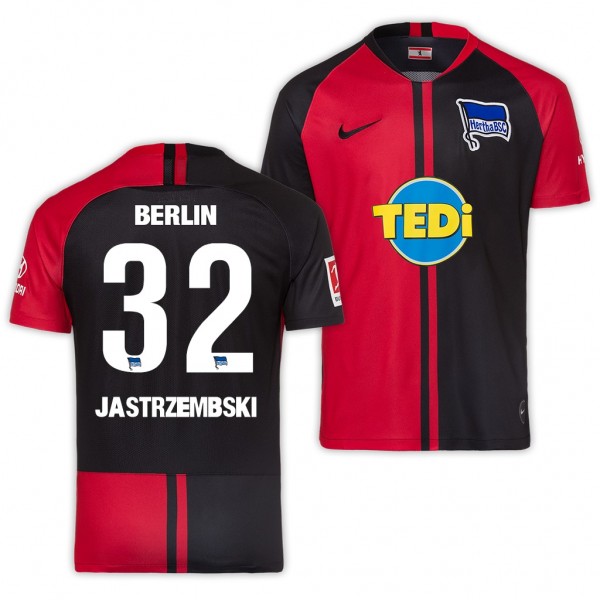 Men's Hertha BSC Dennis Jastrzembski Away Jersey 19-20