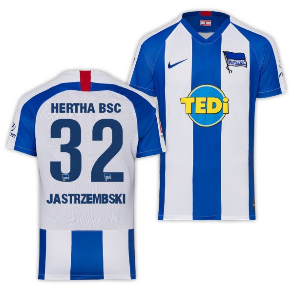 Men's Hertha BSC Dennis Jastrzembski Home Jersey