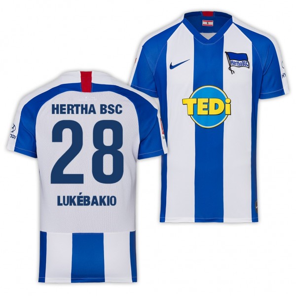 Men's Hertha BSC Dodi Lukebakio Home Jersey