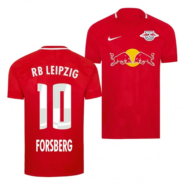 Men's RB Leipzig Emil Forsberg Jersey Fourth 19-20 Nike
