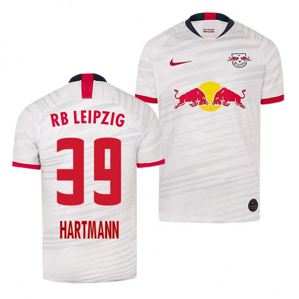 Men's RB Leipzig Fabrice Hartmann Home Jersey