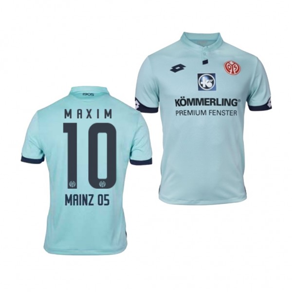 Men's FSV Mainz 05 Alexandru Maxim Away Light Blue Jersey