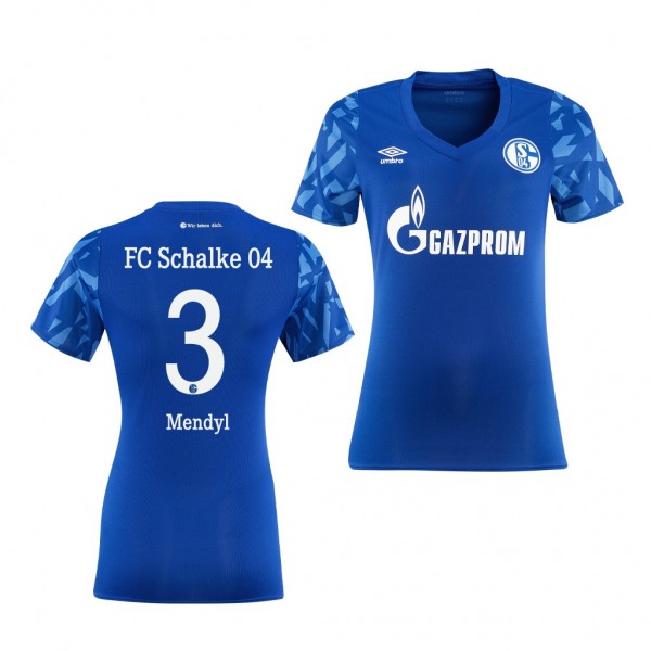 Women's Schalke 04 Hamza Mendyl 19-20 Home Jersey