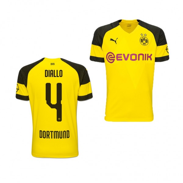 Youth Borussia Dortmund Abdou Diallo Jersey Home Official