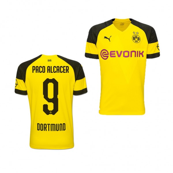 Youth Borussia Dortmund Paco Alcacer Jersey Home Official