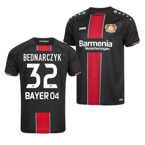 Men's Bayer Leverkusen Home Jakub Bednarczyk Jersey