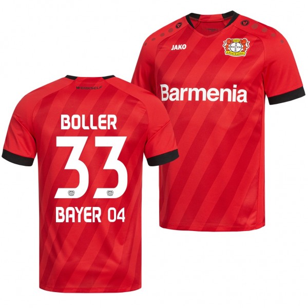 Men's Bayer Leverkusen Jan Boller Home Jersey