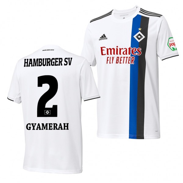 Men's Jan Gyamerah Hamburger SV Home Jersey 19-20
