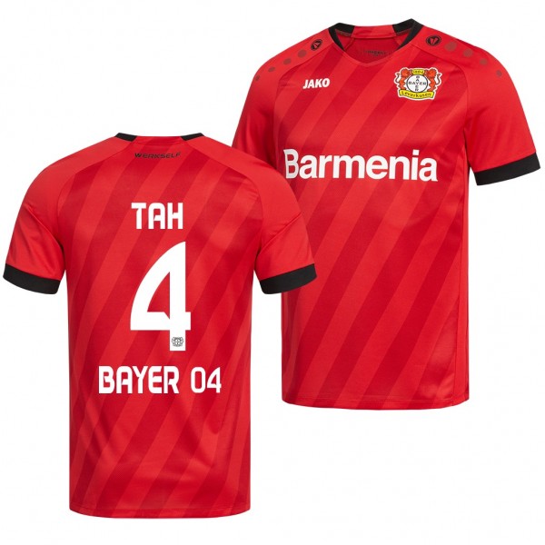 Men's Bayer Leverkusen Jonathan Tah Home Jersey