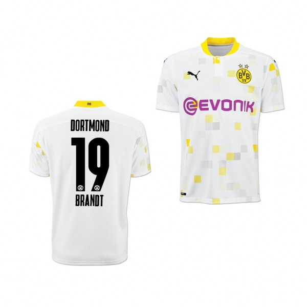 Men's Julian Brandt Borussia Dortmund Third Jersey White