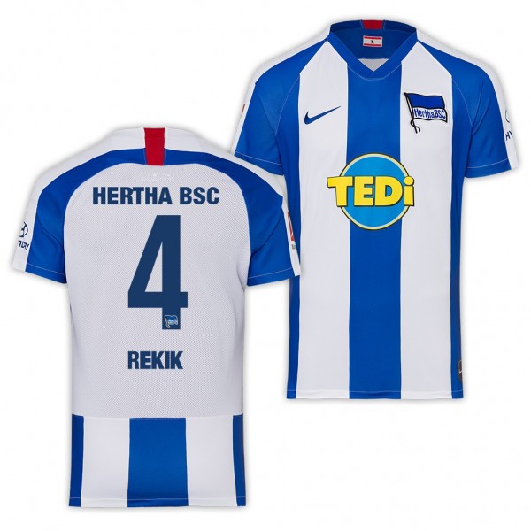 Men's Hertha BSC Karim Rekik Home Jersey