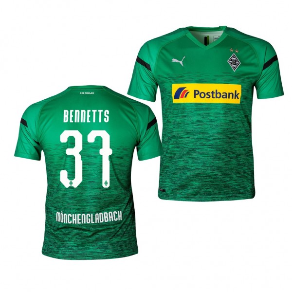 Men's Third Borussia Monchengladbach Keanan Bennetts Jersey