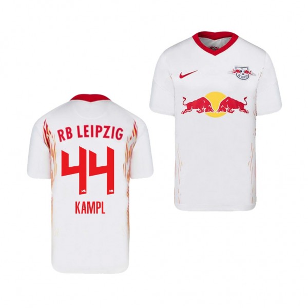 Men's Kevin Kampl RB Leipzig Home Jersey White 2020-21 Replica