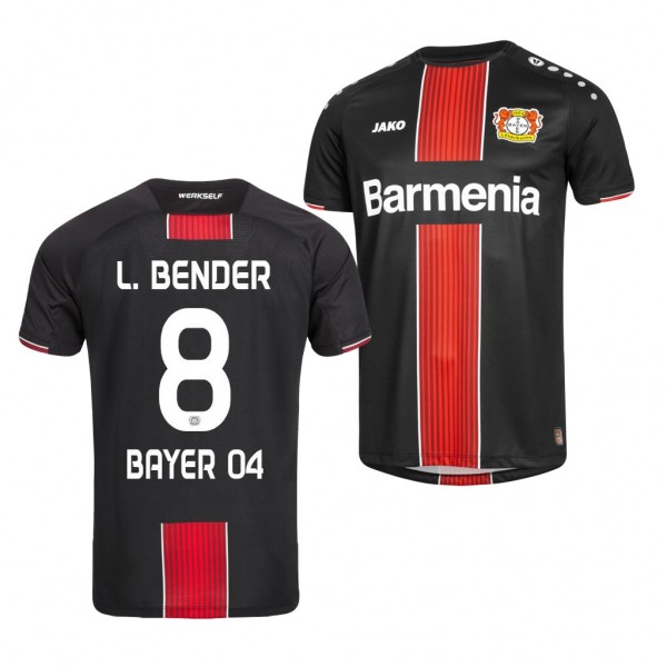 Men's Bayer Leverkusen Lars Bender Jersey Away 19-20 Short Sleeve