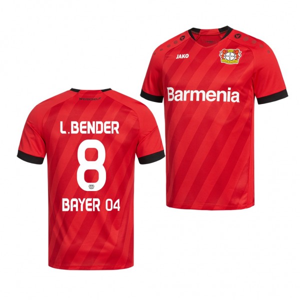 Youth Bayer Leverkusen Lars Bender Home Jersey