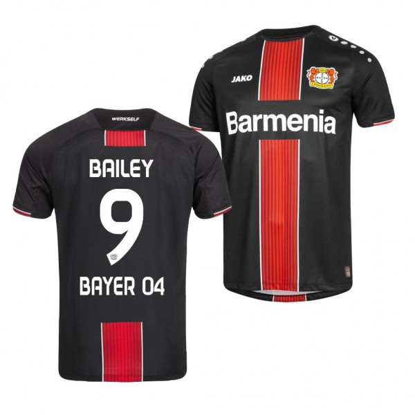 Men's Bayer Leverkusen Leon Bailey Jersey Away 19-20 Short Sleeve