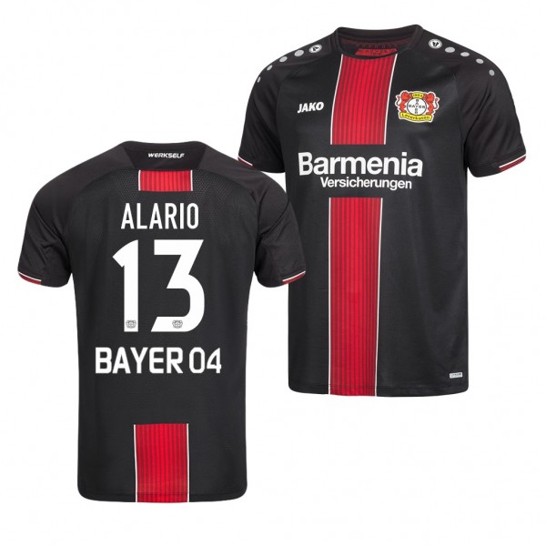 Men's Bayer Leverkusen Home Lucas Alario Jersey