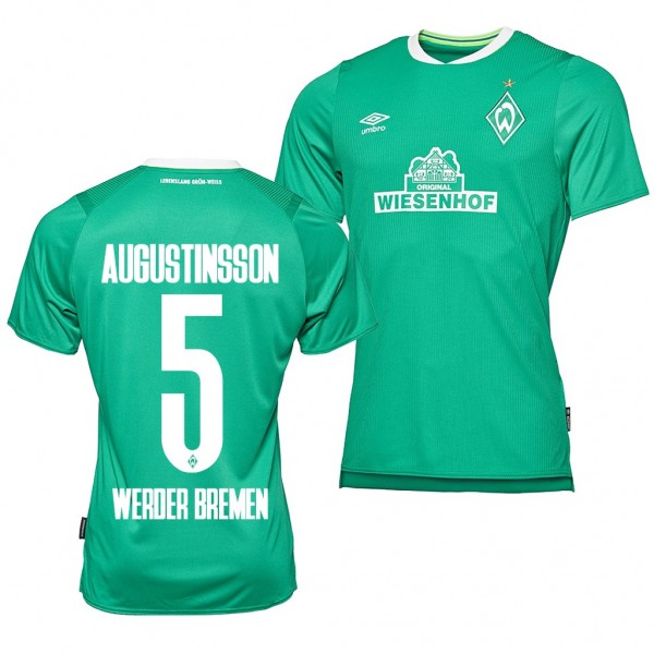 Men's Werder Bremen Ludwig Augustinsson Home Jersey