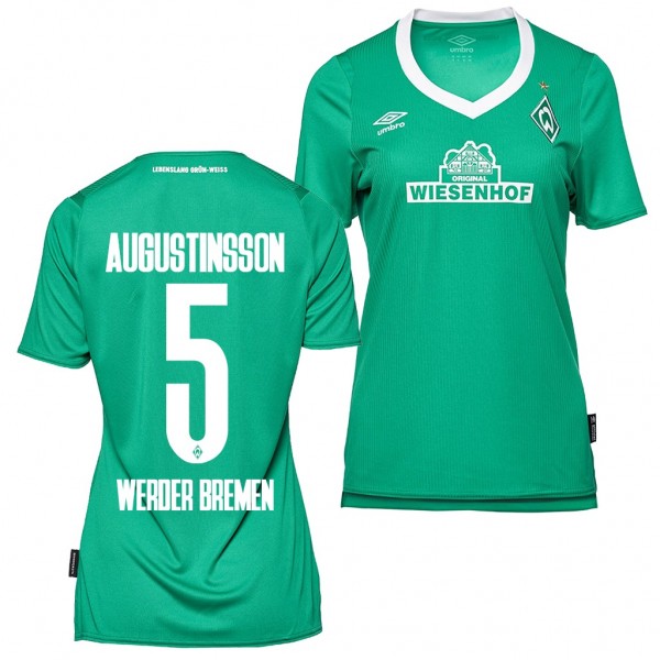 Women's Werder Bremen Ludwig Augustinsson Home Jersey