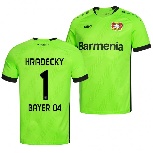 Men's Lukas Hradecky Bayer Leverkusen Jersey Goalkeeper 19-20 Jako