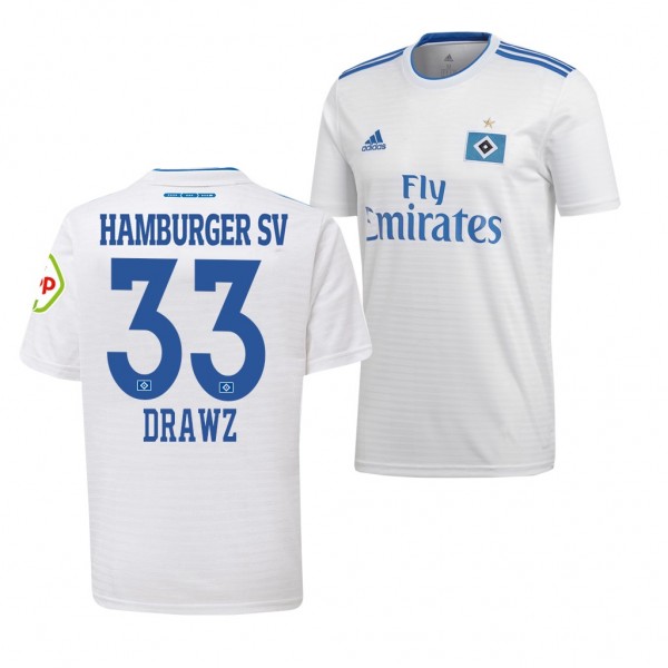 Men's Hamburger SV #33 Marco Drawz Jersey