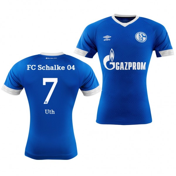 Men's Schalke 04 Home Mark Uth Jersey