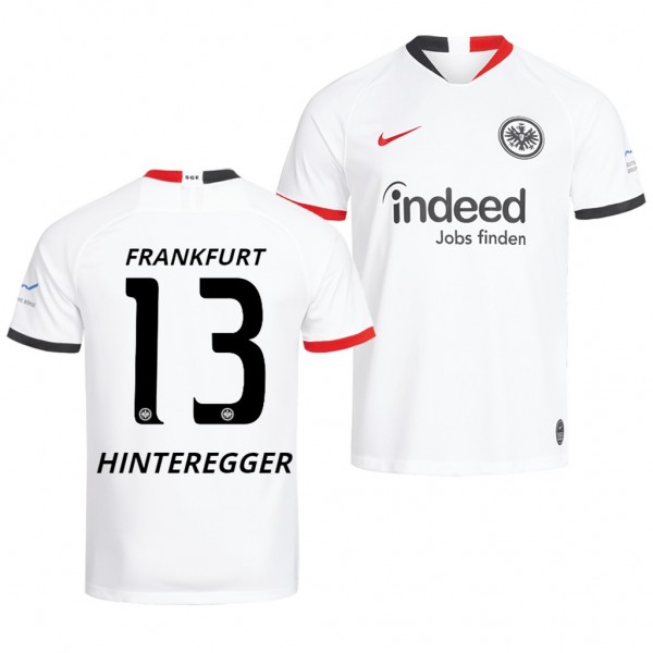 Men's Eintracht Frankfurt Martin Hinteregger Jersey Away 19-20 Short Sleeve