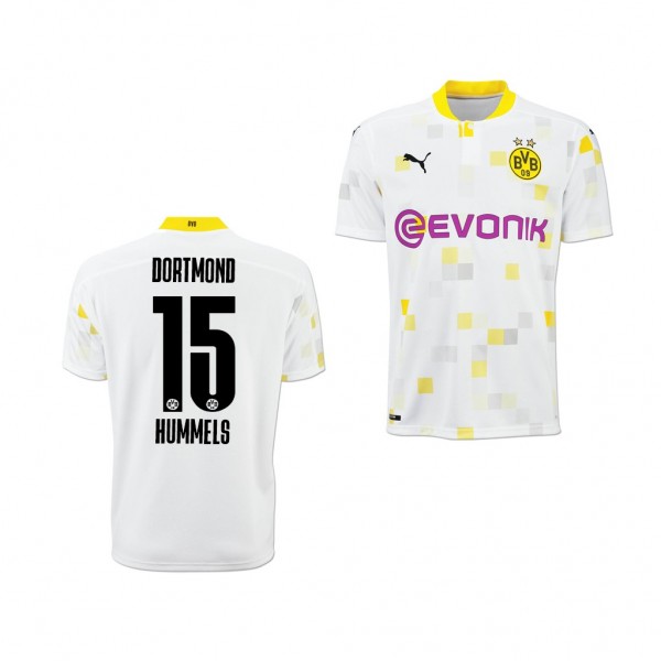 Men's Mats Hummels Borussia Dortmund Third Jersey White