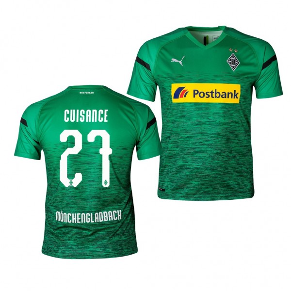 Men's Third Borussia Monchengladbach Mickael Cuisance Jersey