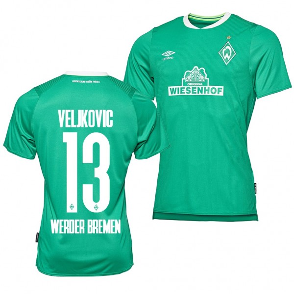 Men's Werder Bremen Milos Veljkovic Home Jersey