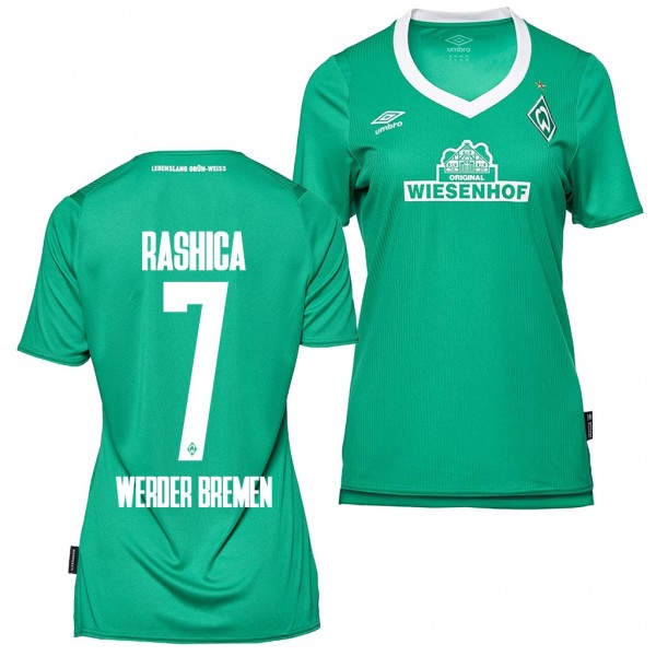 Women's Werder Bremen Milot Rashica Home Jersey